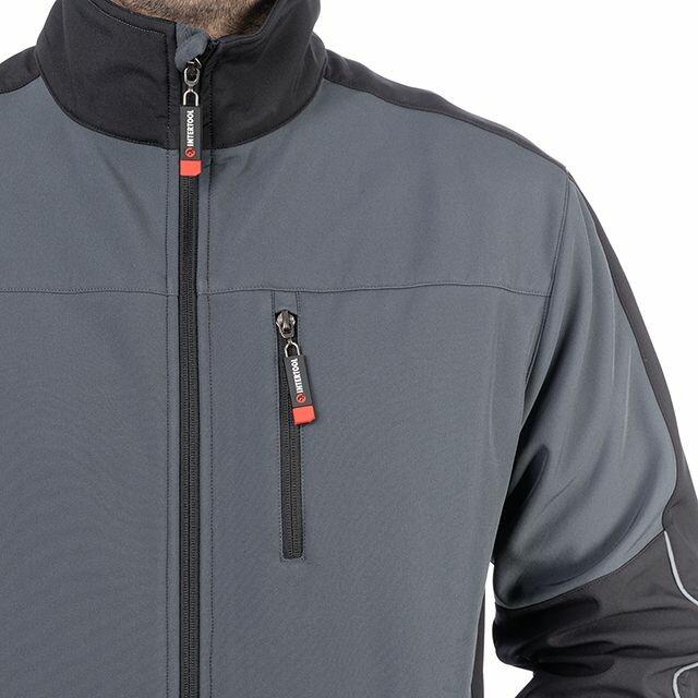 Куртка Intertool SOFTSHELL 300 GSM 100D, р.XL (SP-3134)