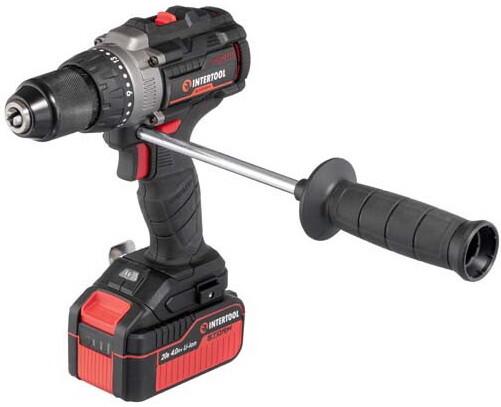 Акумуляторний дриль-шурупокрут INTERTOOL WT-0361