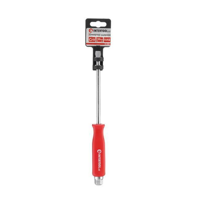 Викрутка ударна Intertool SL8х150 мм (HT-0484)