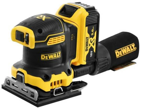 Шліфмашина вібраційна DeWALT DCW200P2, чемодан