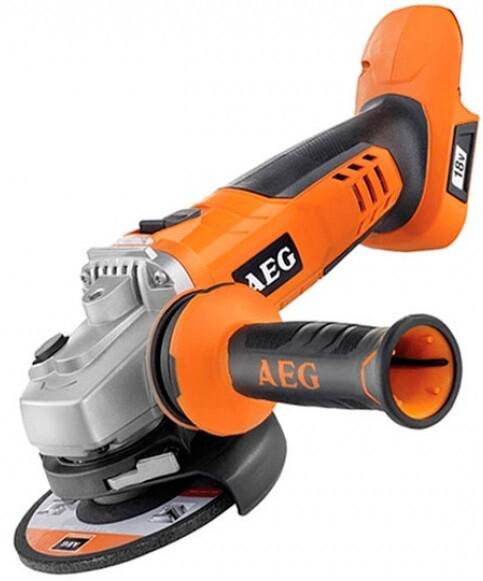 Акумуляторна кутова шліфувальна машина AEG BEWS18-125-0 (4935431998) (без акумулятора і ЗП)