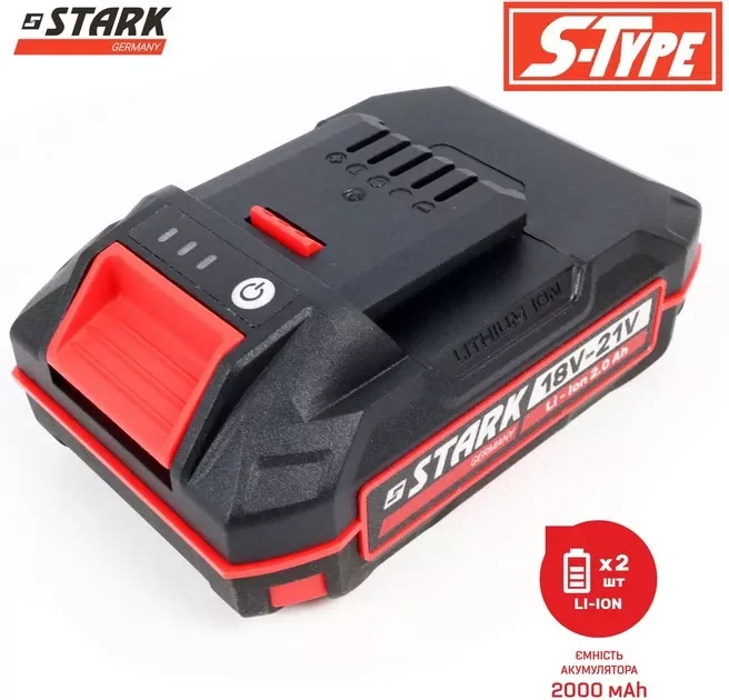 Дриль-шуруповерт ударний Stark CD-20-2 Li-Ion