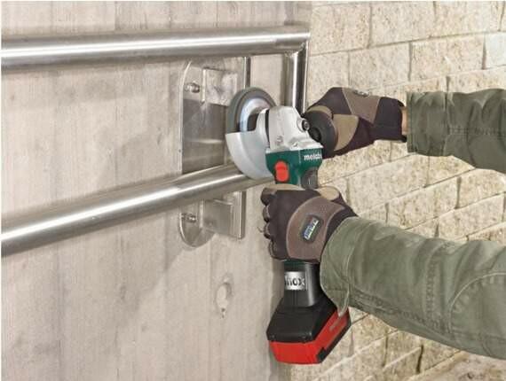 Акумуляторна кутова шліфувальна машина Metabo W 18 LTX 125 INOX (600174850) (без акумулятора і ЗП)
