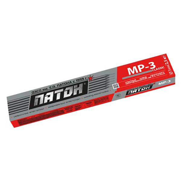 Електроди Патон МР-3 d3, 5 кг (4002708)