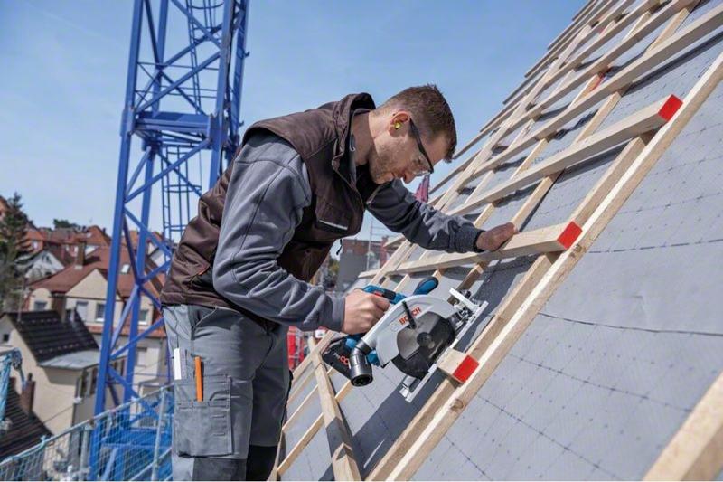 Акумуляторна дискова пилка Bosch GKS 185-LI Solo (06016C1221) (без АКБ та ЗП)