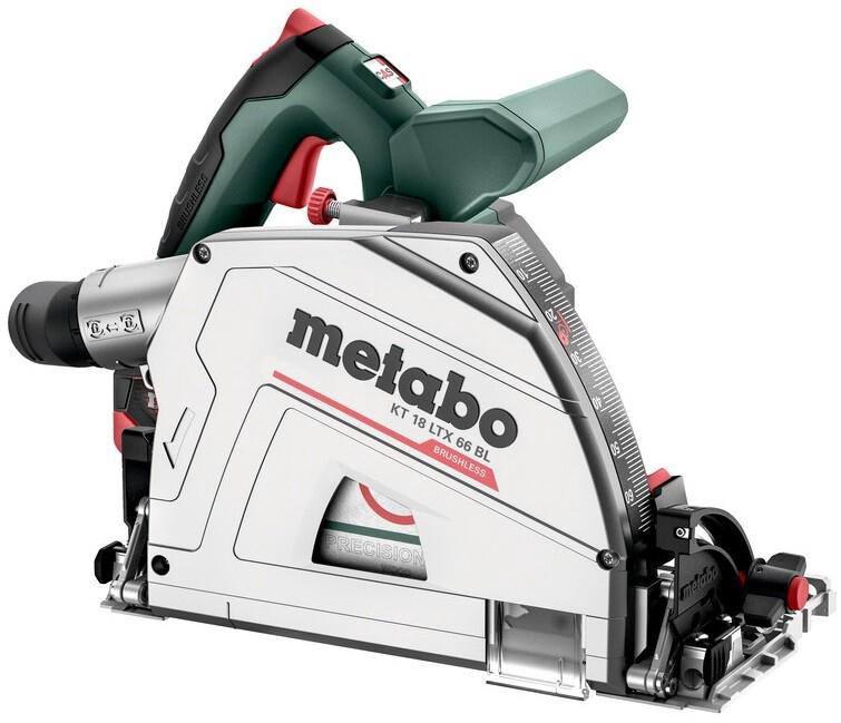 Акумуляторна погружная дискова пилка Metabo KT 18 LTX 66 BL каркас, metaBOX (601866840)