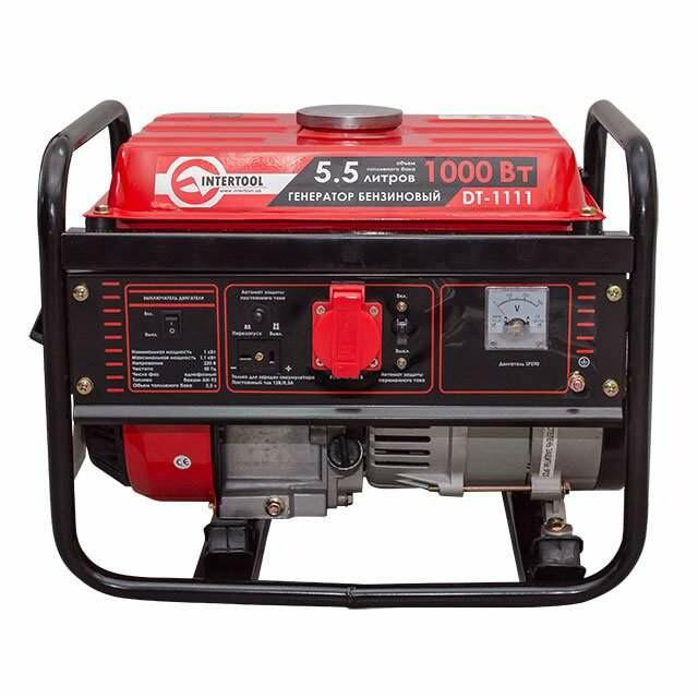 Генератор бензиновий Intertool DT-1111