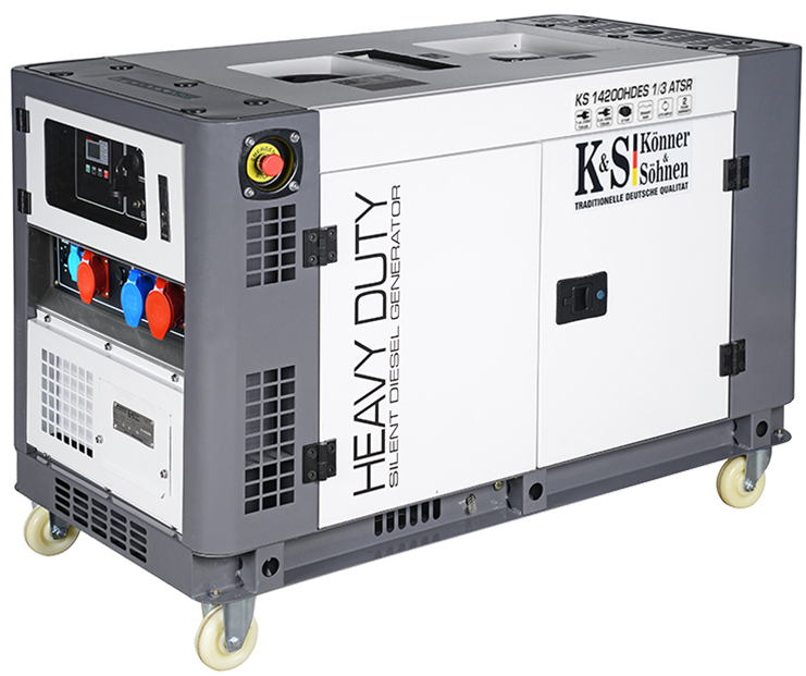 Дизельний генератор Konner Sohnen KS 14200HDE 1/3 ATSR