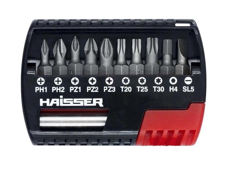 Набір біт Haisser 11шт (103165)