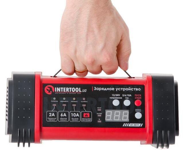 Зарядний пристрій Intertool AT-3019