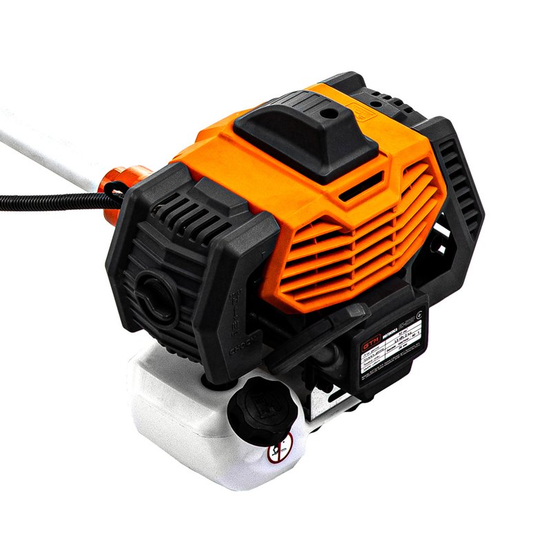 Бензинова мотокоса GTM CN520F 1.5 кВт з ножем та косильною головкою Tap'n'Go 83105
