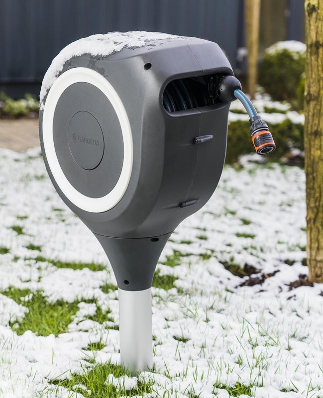 Котушка зі шлангом Gardena RollUp M Automatic наземна 20 м (18616-20)