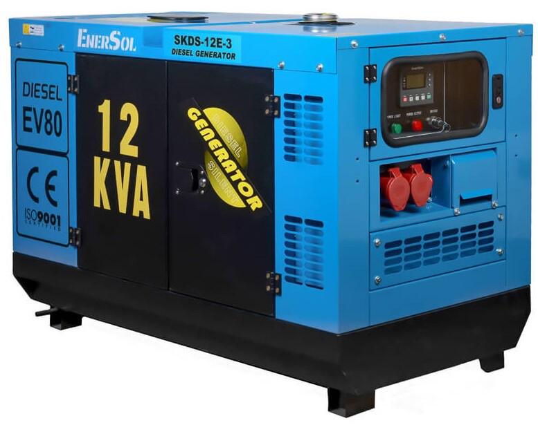 Генератор дизельний EnerSol SKDS-12E-3