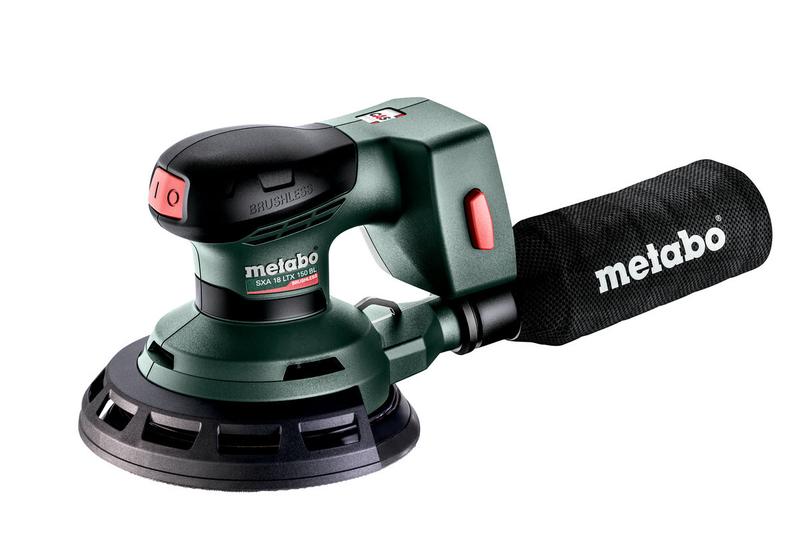 Акумуляторна ексцентрикова шліфмашина Metabo SXA18LTX150BL (600411840) без АКБ і ЗП