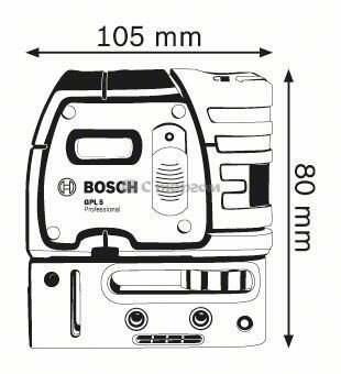Точковий лазер Bosch GPL 5 (0601066200)