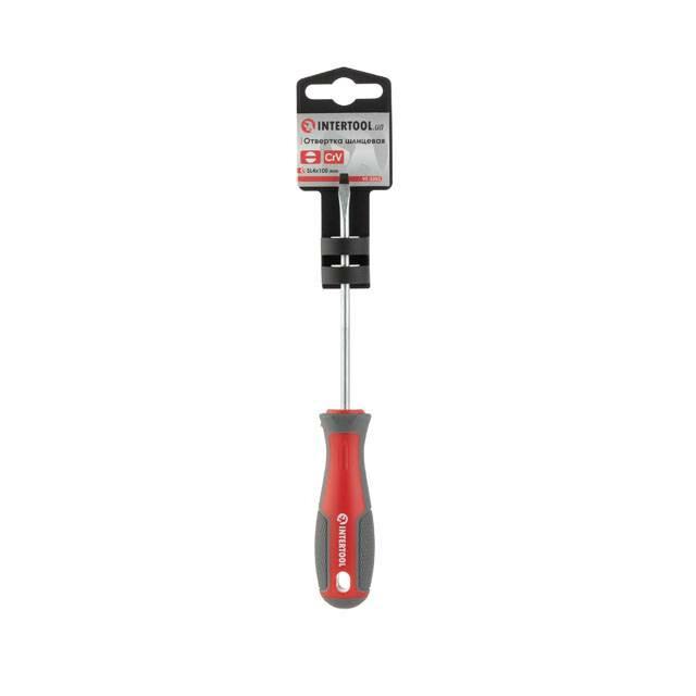 Викрутка Intertool SL4х100 мм VT-3303