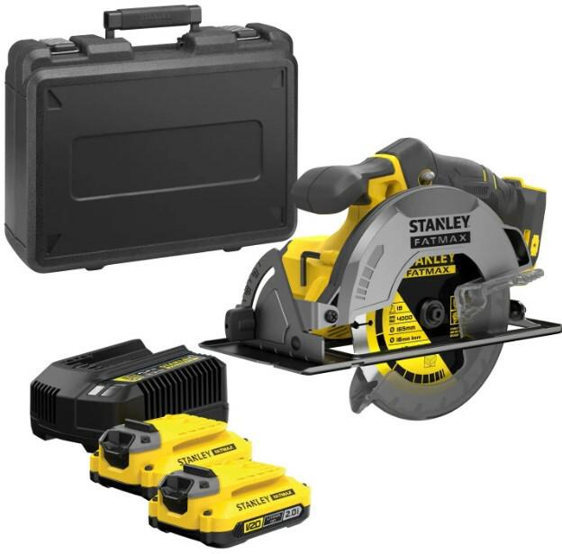 Акумуляторна дискова пилка Stanley FatMax SFMCS550M2K