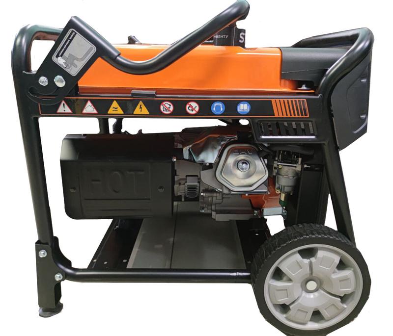 Бензиновий генератор GTM DK5500-L (34042)