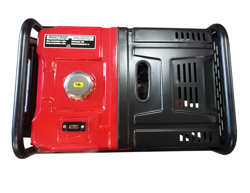 Генератор дизельний 5 кВт Vulkan SCD7000TЕ (SCD7000TЕ) 34415
