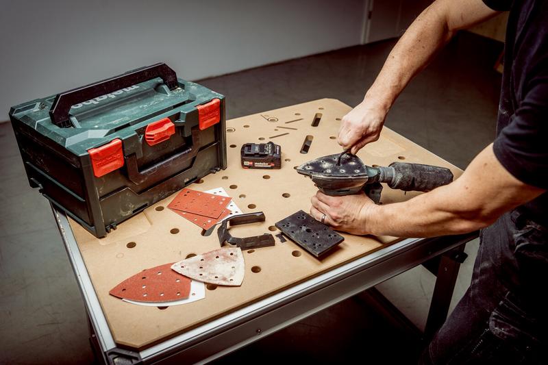 Акумуляторна багатофункціональна шліфувальна машина Metabo SM 18 LTX BL (602089840) (без АКБ та ЗП)