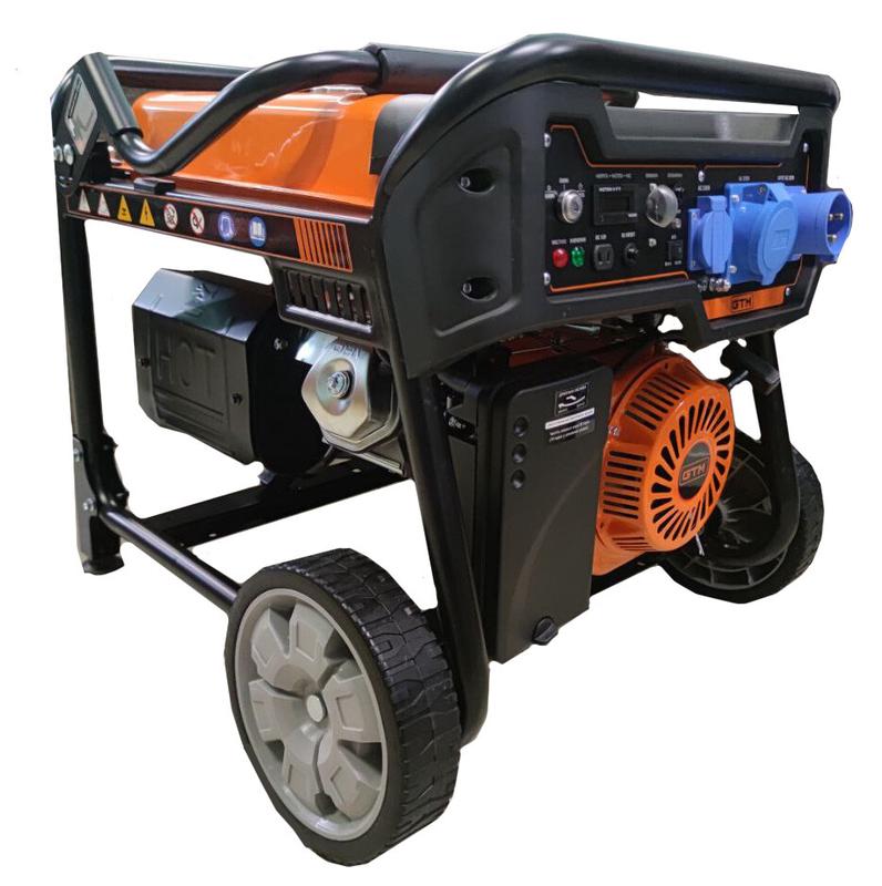 Бензиновий генератор GTM DK5500-L (34042)