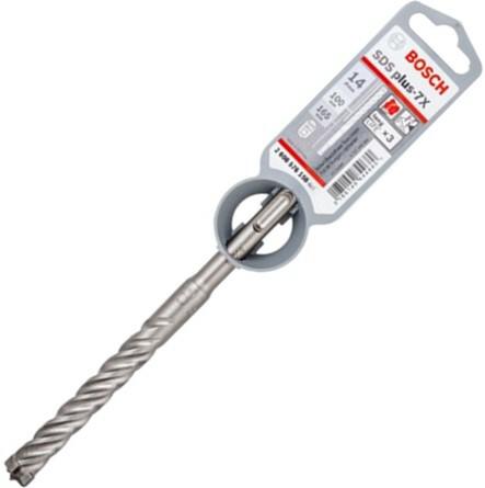 Бур Bosch SDS Plus-7X д / арм.бетона 14x100x165 мм (2608576158)