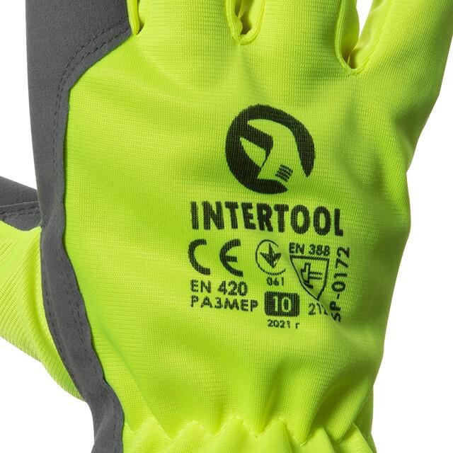 Рукавички Intertool (SP-0172)