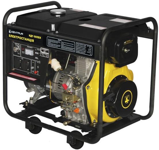 Генератор дизельний Кентавр КДГ505EК
