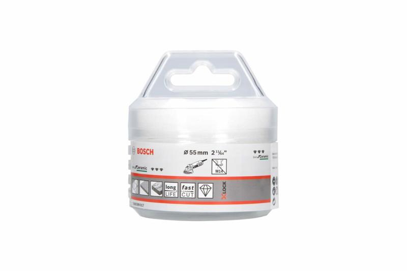 Алмазна коронка Bosch Dry Speed X-LOCK 55 мм (2608599017)