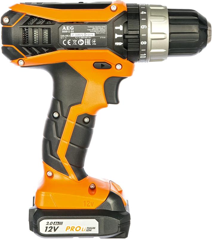 Дриль ударна акумуляторна AEG BSB12G3LI-202C AEG (4935451531)