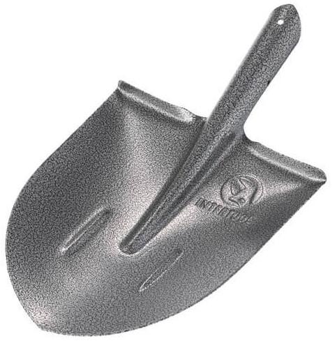 Лопата штикова Intertool FT-2000 з ребрами жорсткості