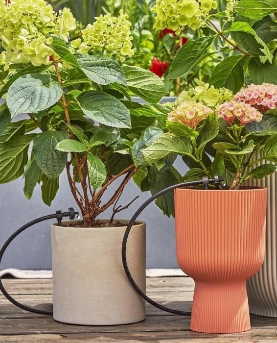 Комплект поливу Gardena Micro-Drip-System Balcony Set для балкону на 15 рослин (13401-20.000.00)