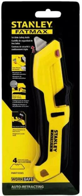 Ніж безпечний для оздоблювальних робіт Stanley Tri-Slide (FMHT10365-0)