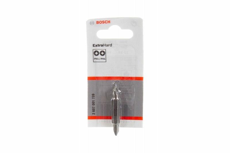 Біта двостороння Bosch Extra Hard PH1/PH1, 45 мм (2607001646)