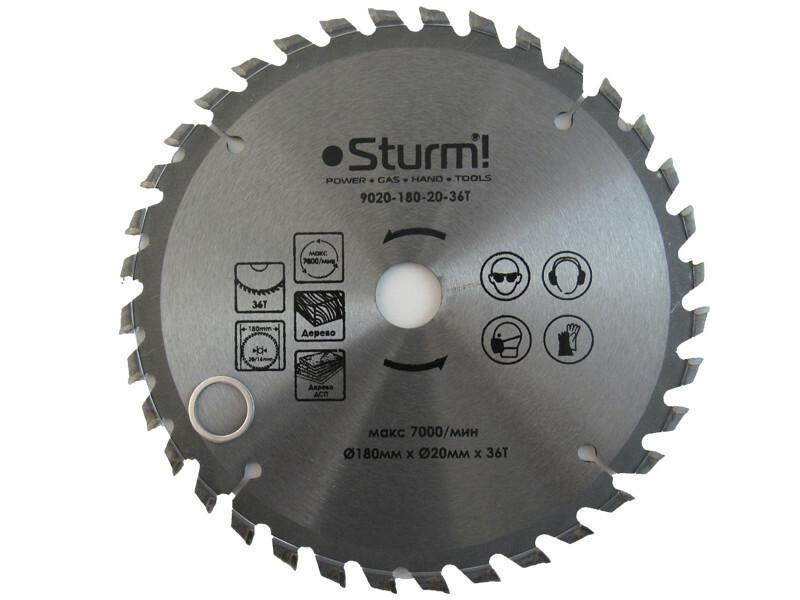 Диск пильний Sturm 9020-180-20-36T