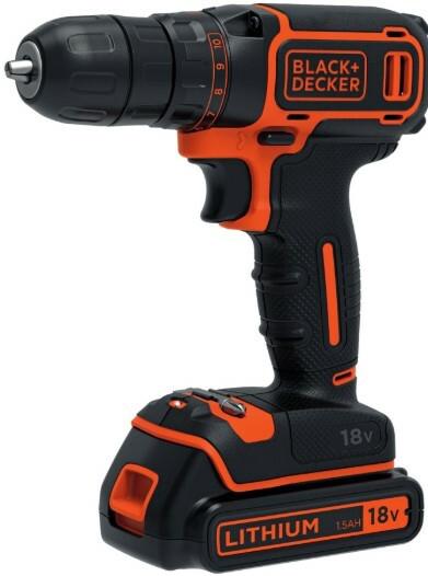 Акумуляторна дриль-шурупокрут BLACK + DECKER BDCDC18B