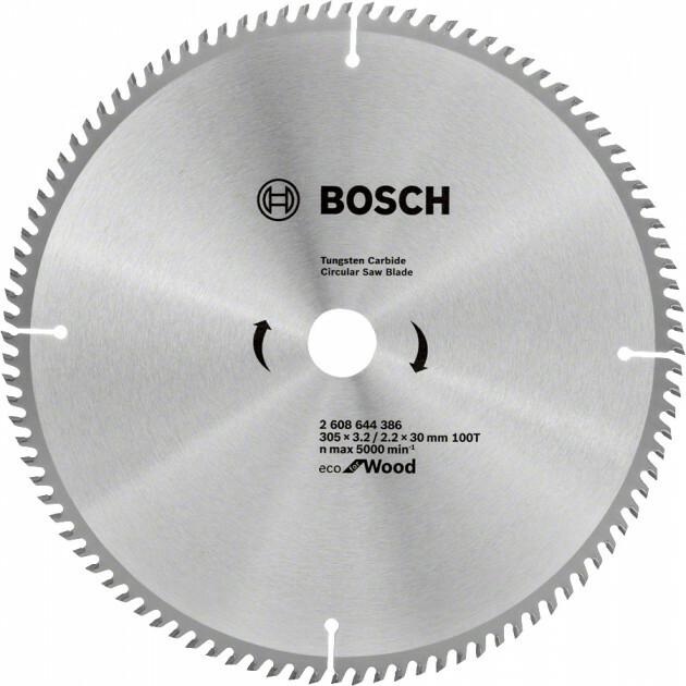 Пильний диск Bosch ECO WO 305x30 100 зуб. (2608644386)