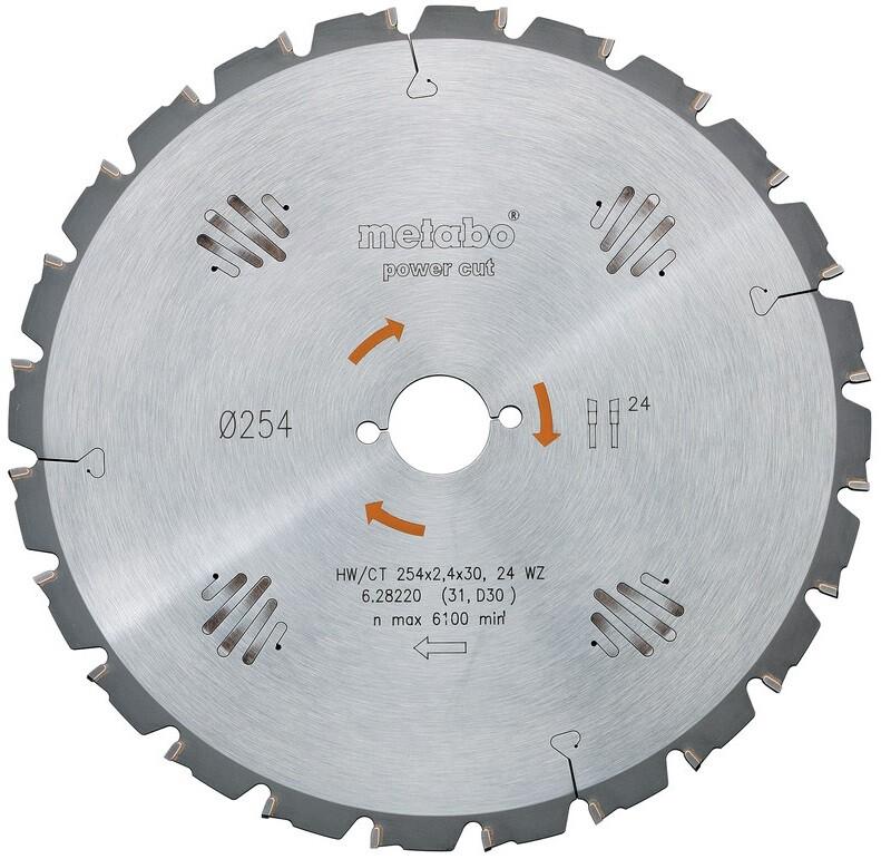 Пильний диск Metabo 160х20, Нw/CT 10 WZ (628002000)