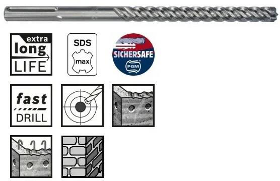 Бур Bosch SDS-max-8X 24х400х520 мм (2608578637)