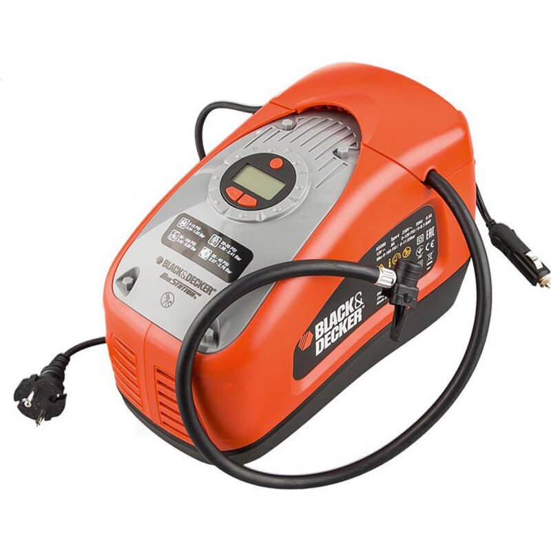 Компресор автомобiльный BLACK+DECKER ASI300