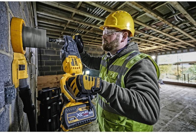 Дриль безщітковий кутова DeWALT DCD470N