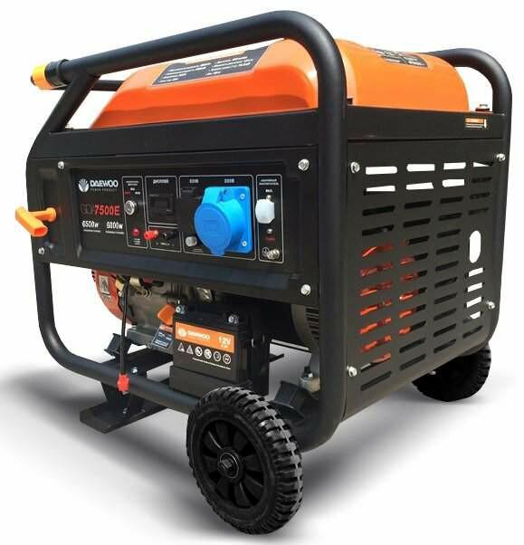 Бензиновий генератор DAEWOO GDA7500E (Expert)