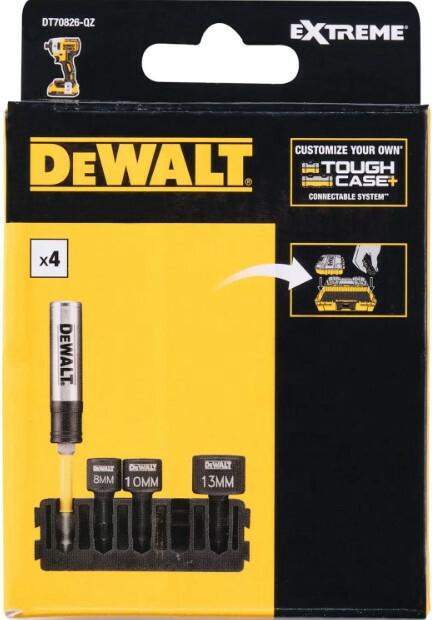 Касета з набором торцевих головок DeWalt Extreme Impact DT70826