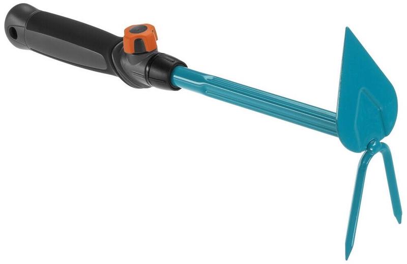 Сапка ручна GARDENA Combisystem Classic Ergo трикутна, 6 см, 2 зубця (08911-20.000.00)