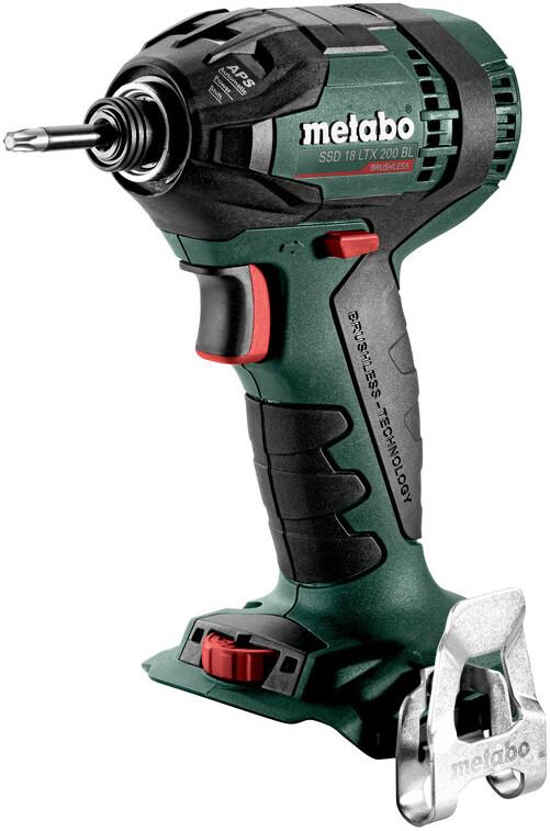 Акумуляторний гайковерт Metabo SSD 18 LTX 200 BL (UA602396890)