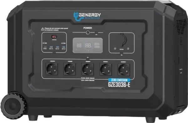 Зарядна станція GENERGY GZE-3036-E (3072 Вт·год)