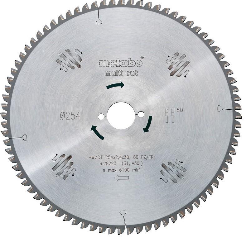 Пильний диск Metabo 160x2.2х20мм, НМ WZ = 30 (628071000)