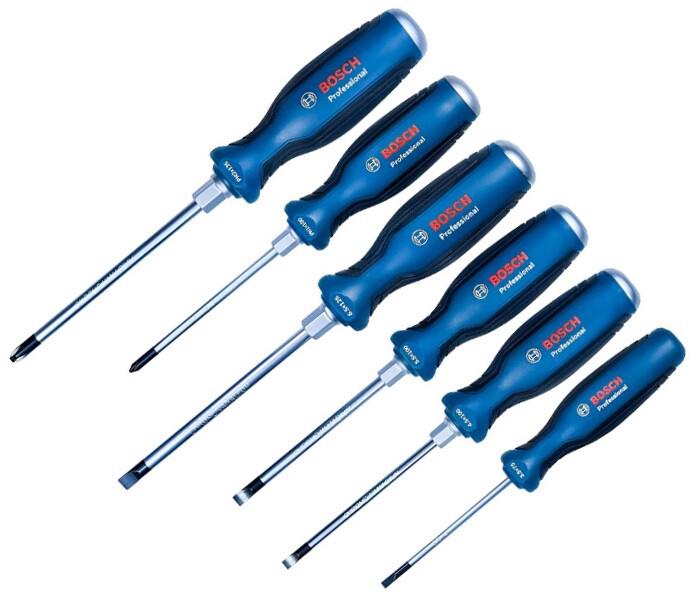 Набір ударних викруток Bosch Professional SL/PH, 6 шт. (1600A016BF)