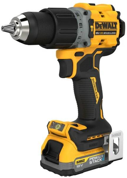 Дриль-шурупокрут акумуляторний безщітковий ударний DeWalt DCD805E1T+DCB183