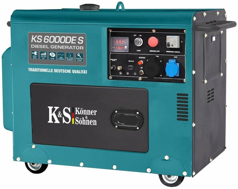 Дизельний генератор Konner Sohnen KS 6000DE S